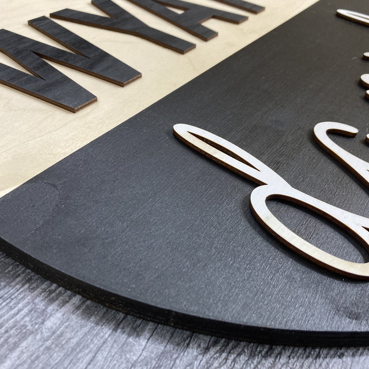 3D Name Sign (boy)
