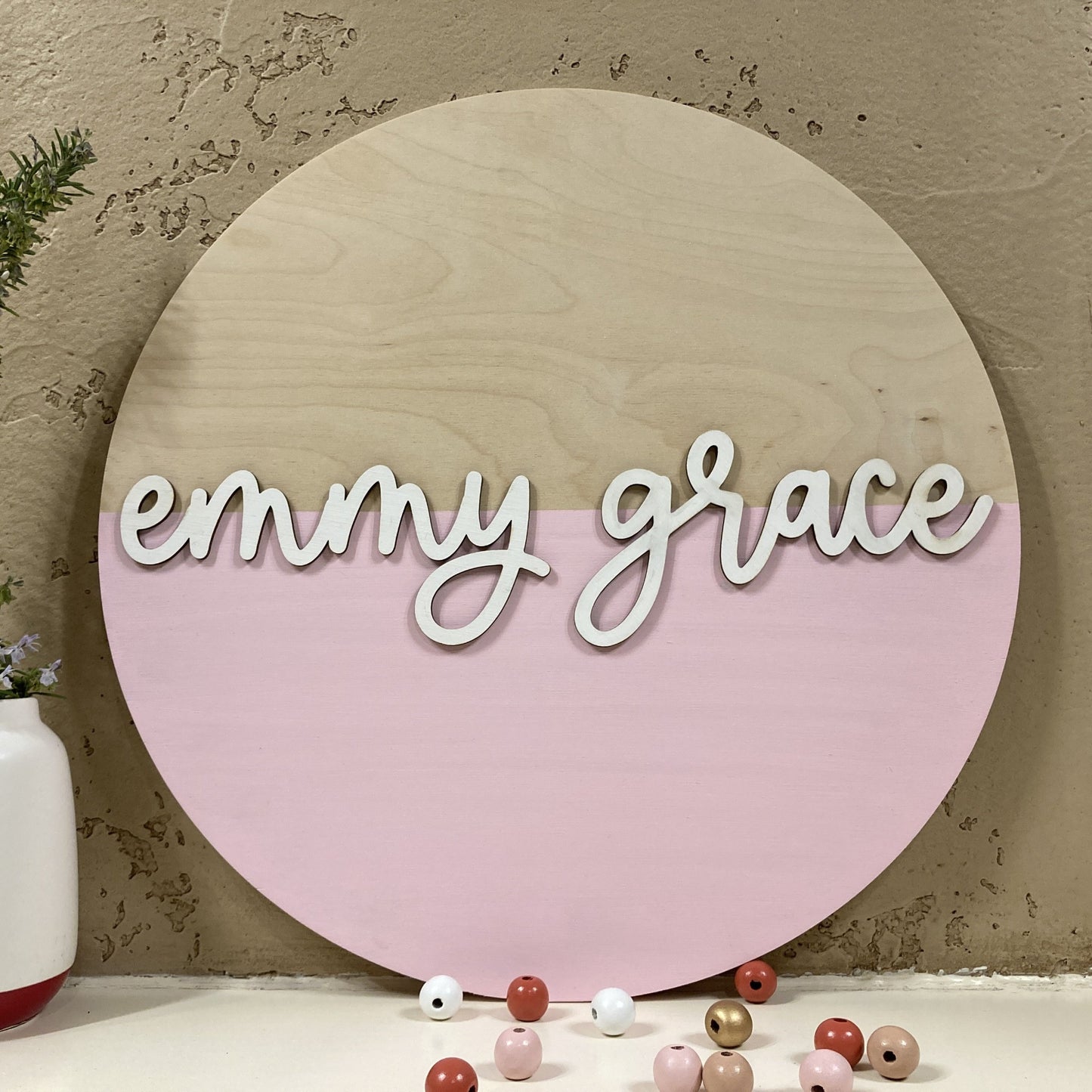 3D Name Sign (girl)