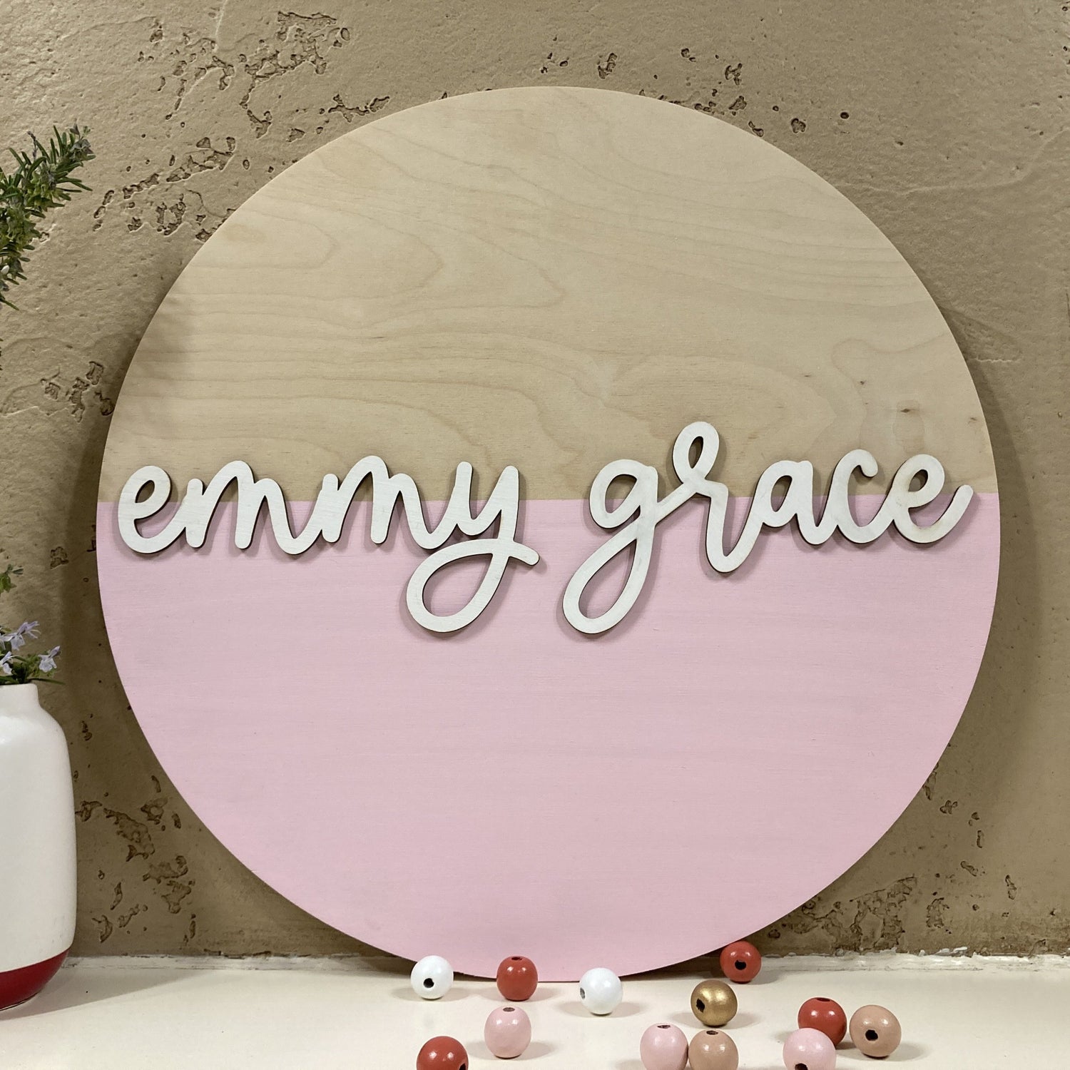 3D Name Sign (girl)