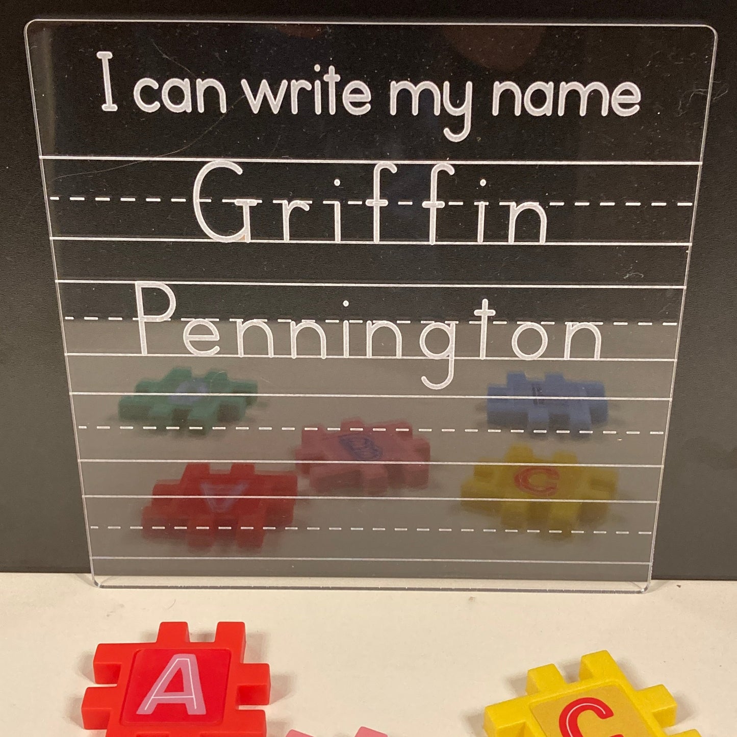 Personalized tracing boards