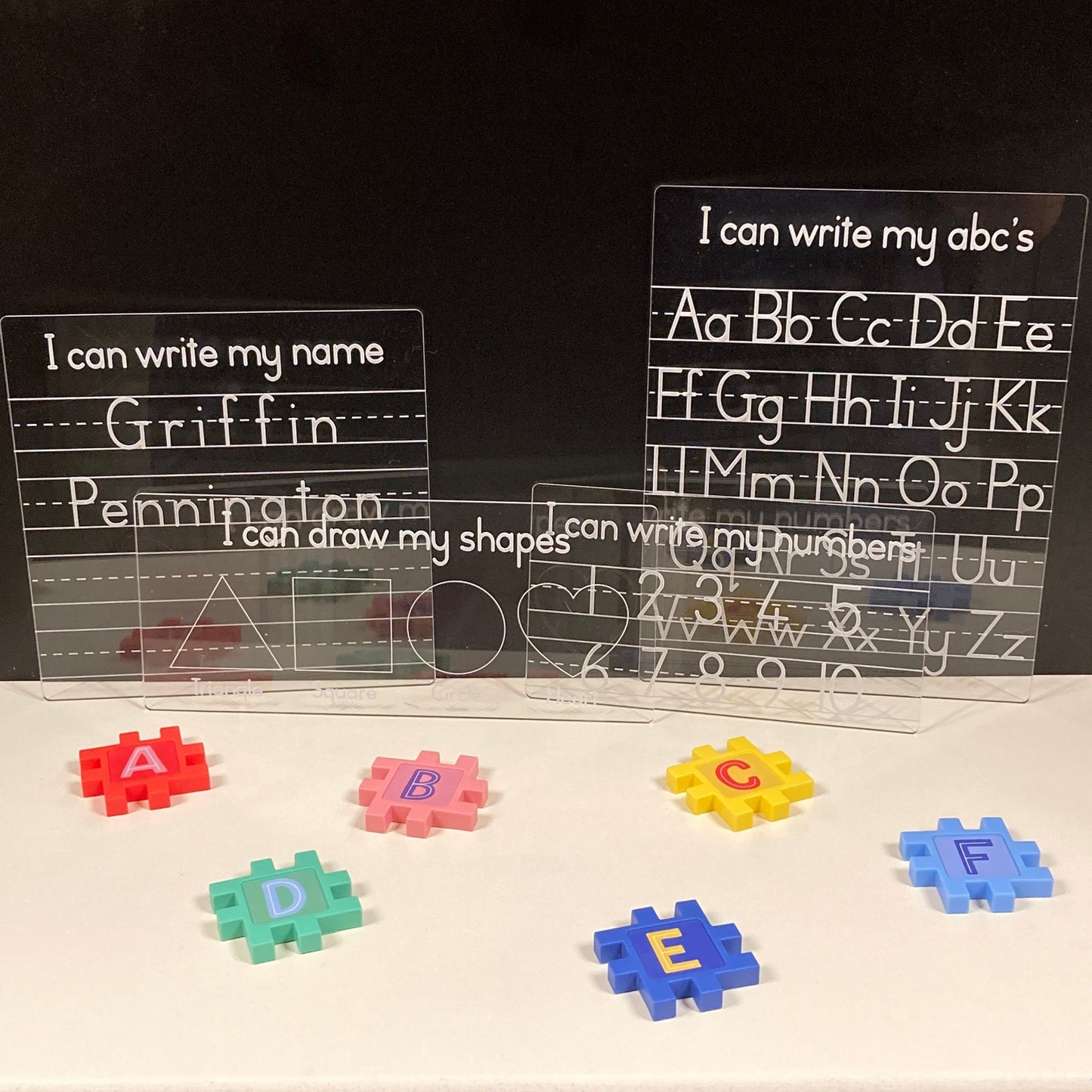 Personalized tracing boards