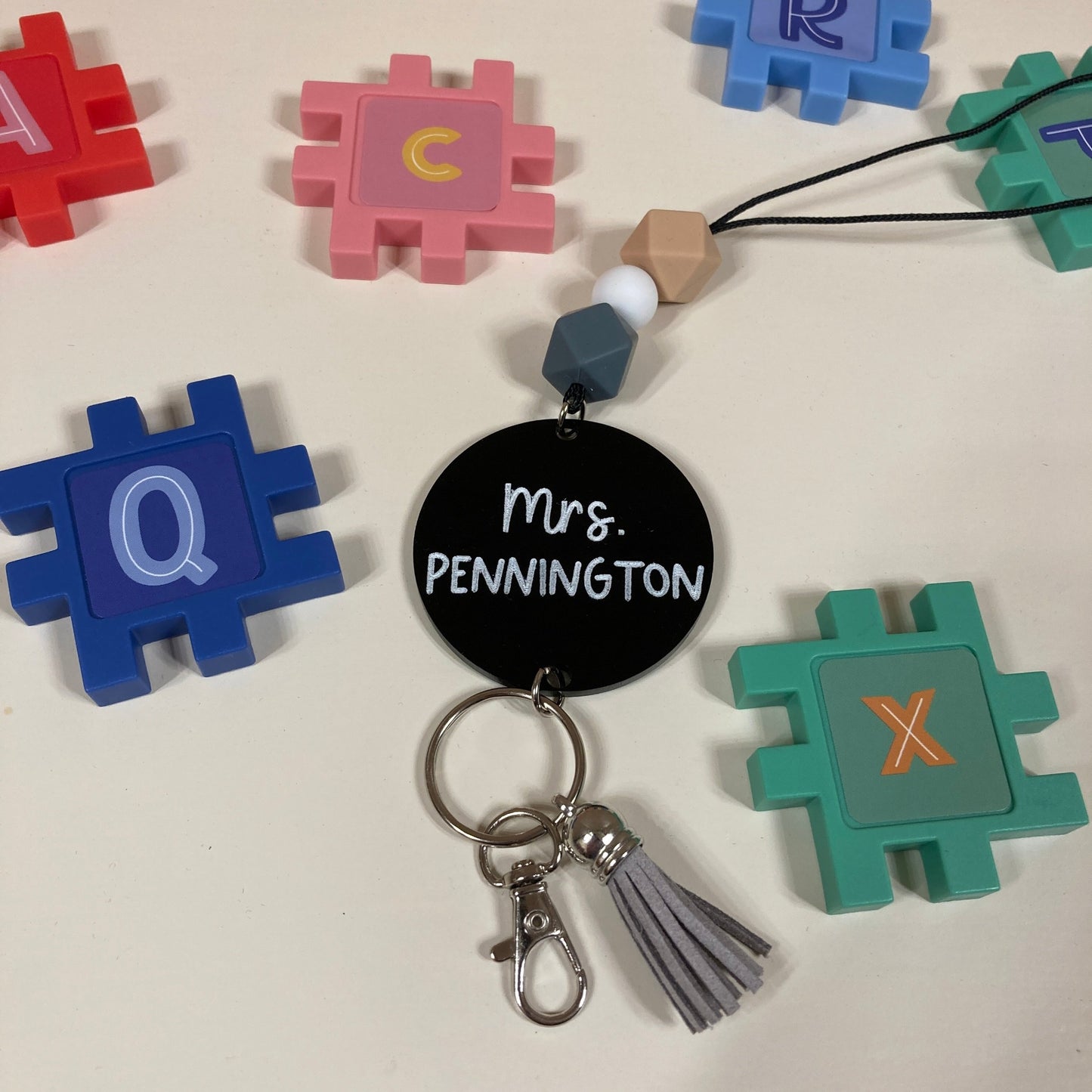 Personalized Teacher Lanyard