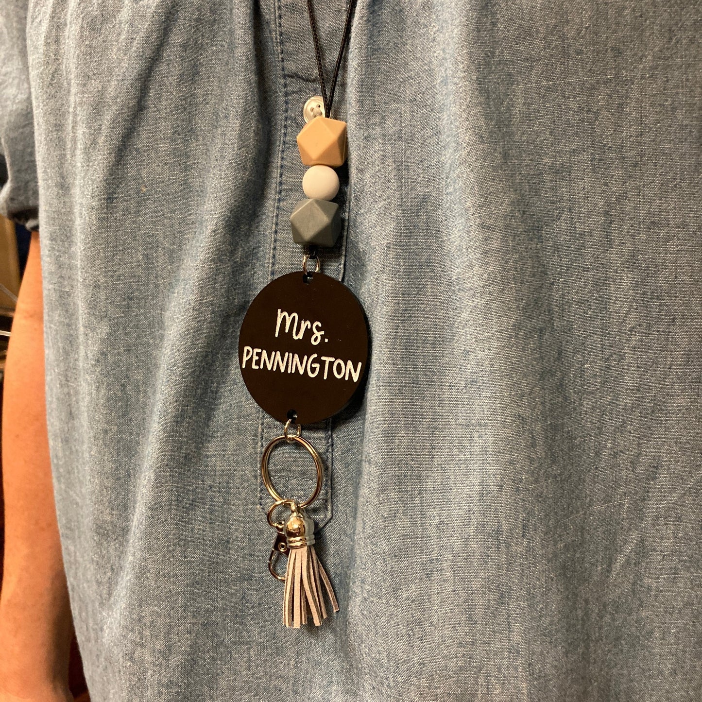 Personalized Teacher Lanyard