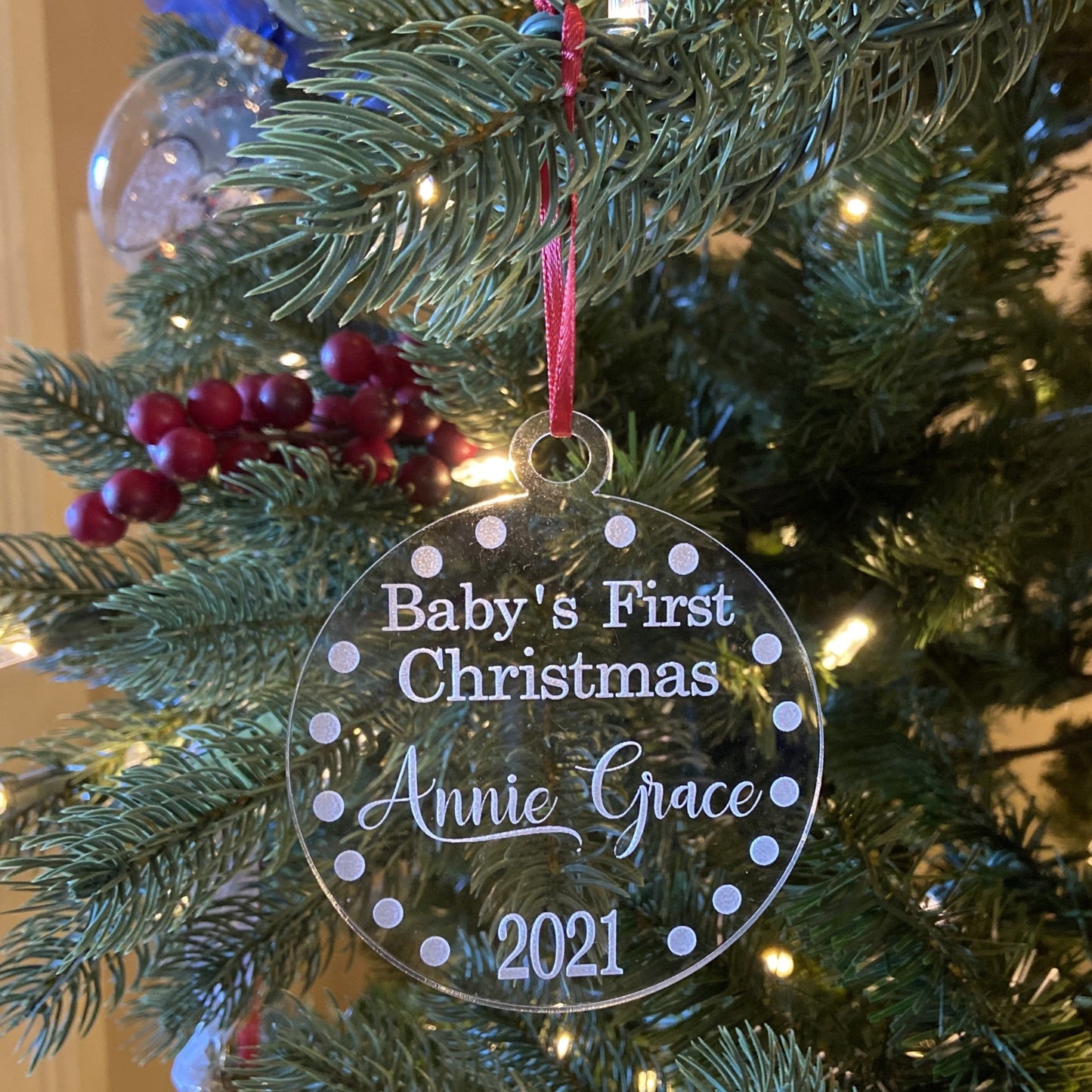 Baby's 1st Christmas Ornament