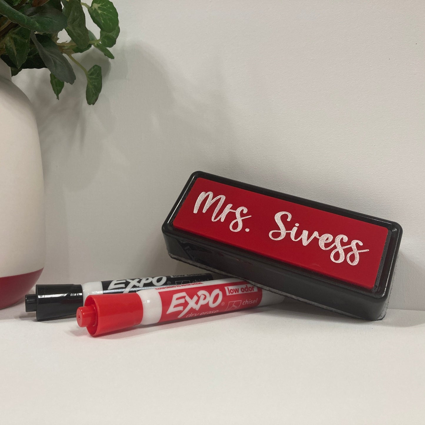 Personalized White Board Eraser