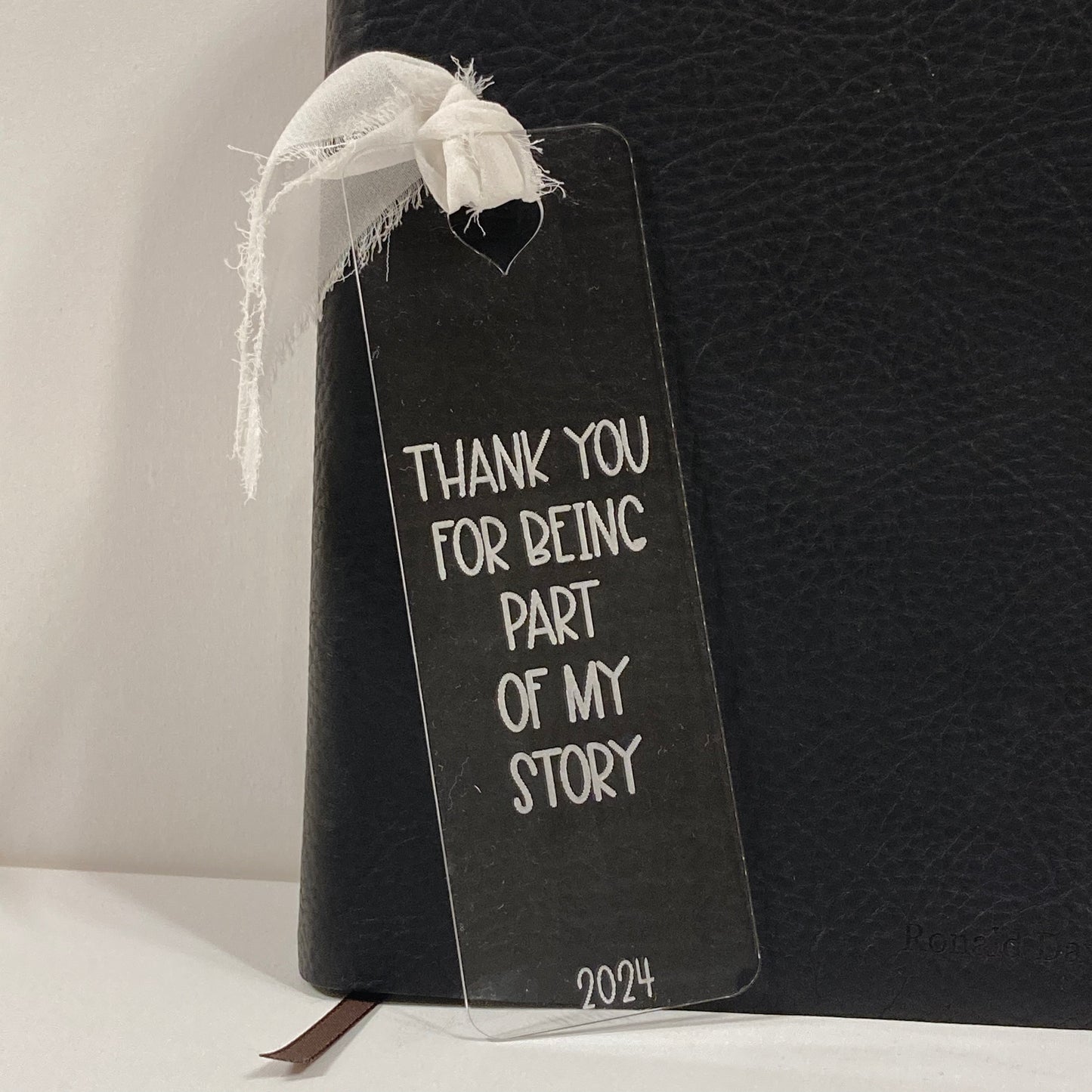 Personalized bookmark (teacher appreciation)