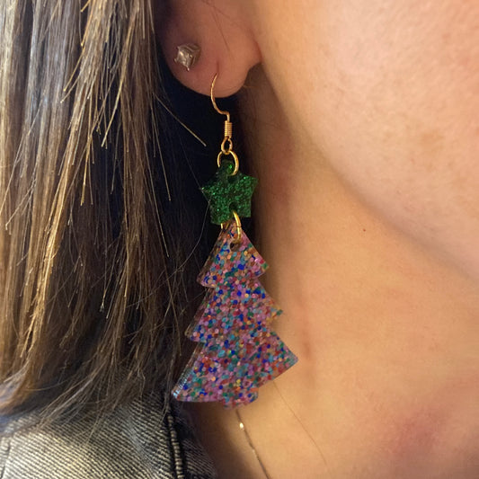 Christmas earrings