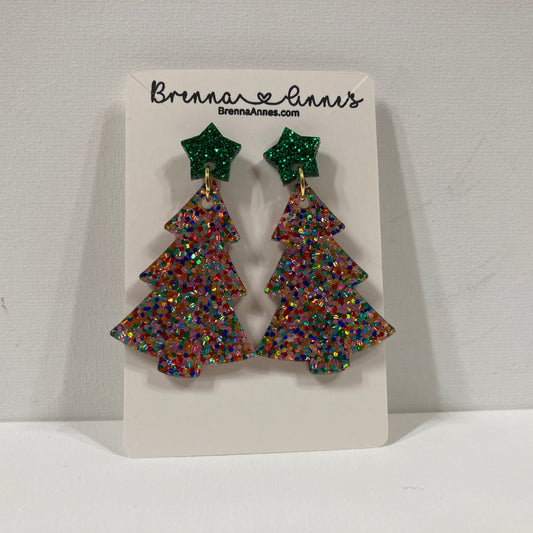 Christmas earrings