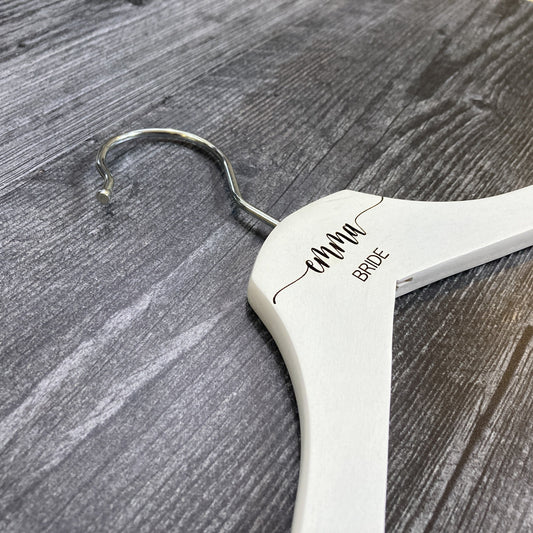 Engraved Bridal Hanger