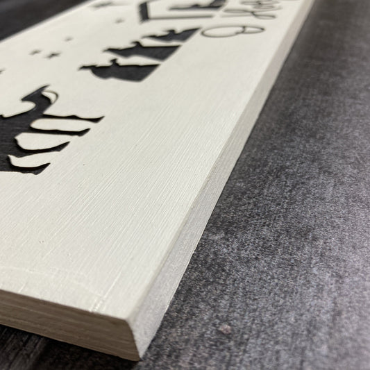 Engraved Nativity Sign (rectangle)