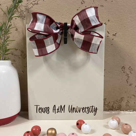 Engraved Photo Block (College)