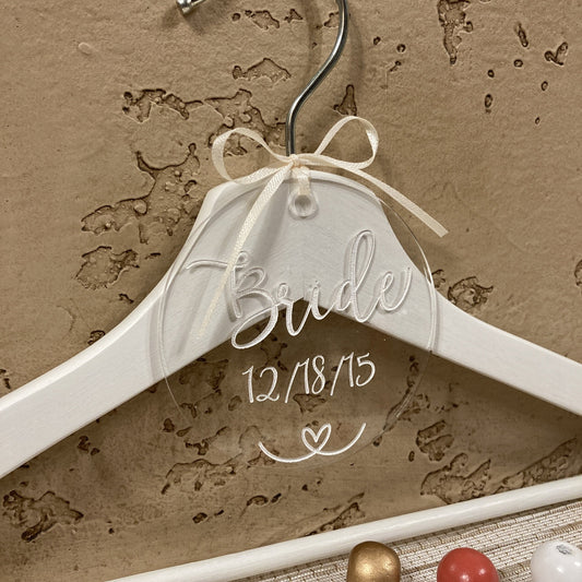 Engraved Hanger Tag (round)