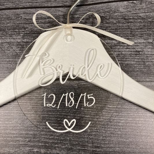 Engraved Hanger Tag (round)