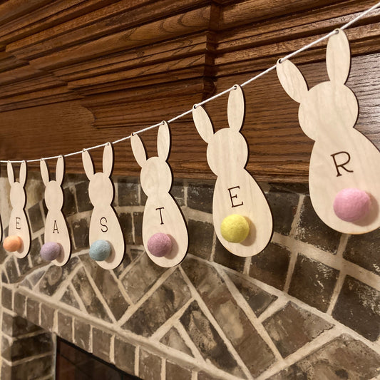 Happy Easter Garland