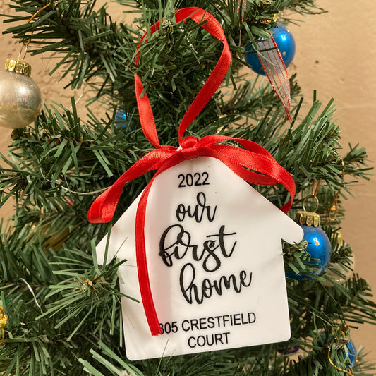 Our Home Christmas Ornament