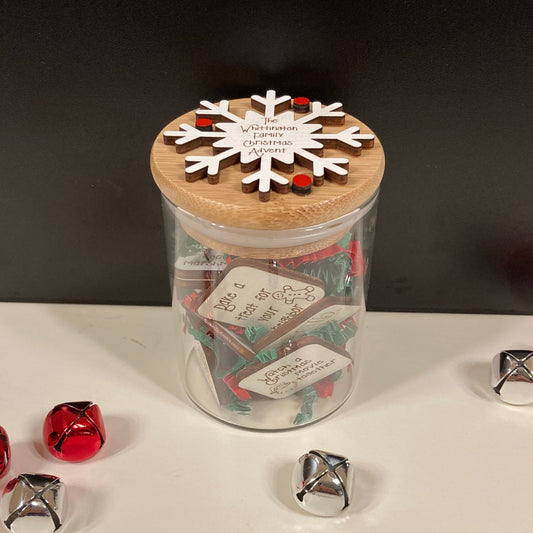 Personalized Advent Jar (mini)
