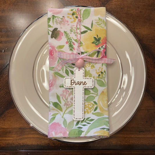 Easter Cross Name Tag