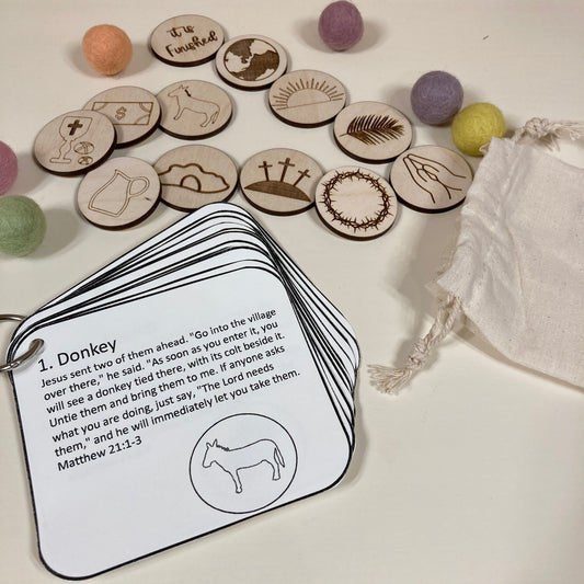 Easter Bible Story Tokens & Cards